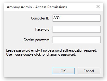 password ammy admin